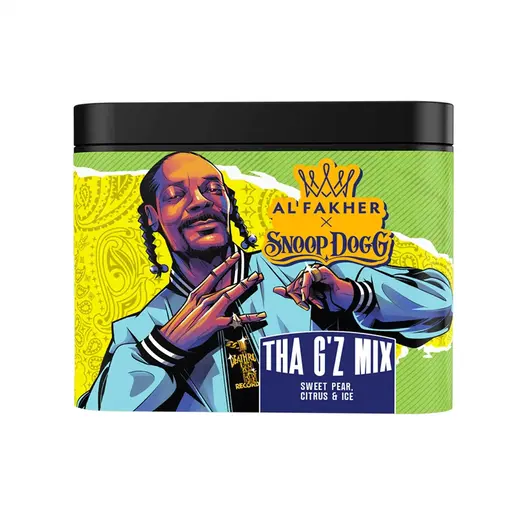[A-0047-04] Snoop x Al Fakher Shisha Tobacco 0.5lb (Tha G’z Mix)