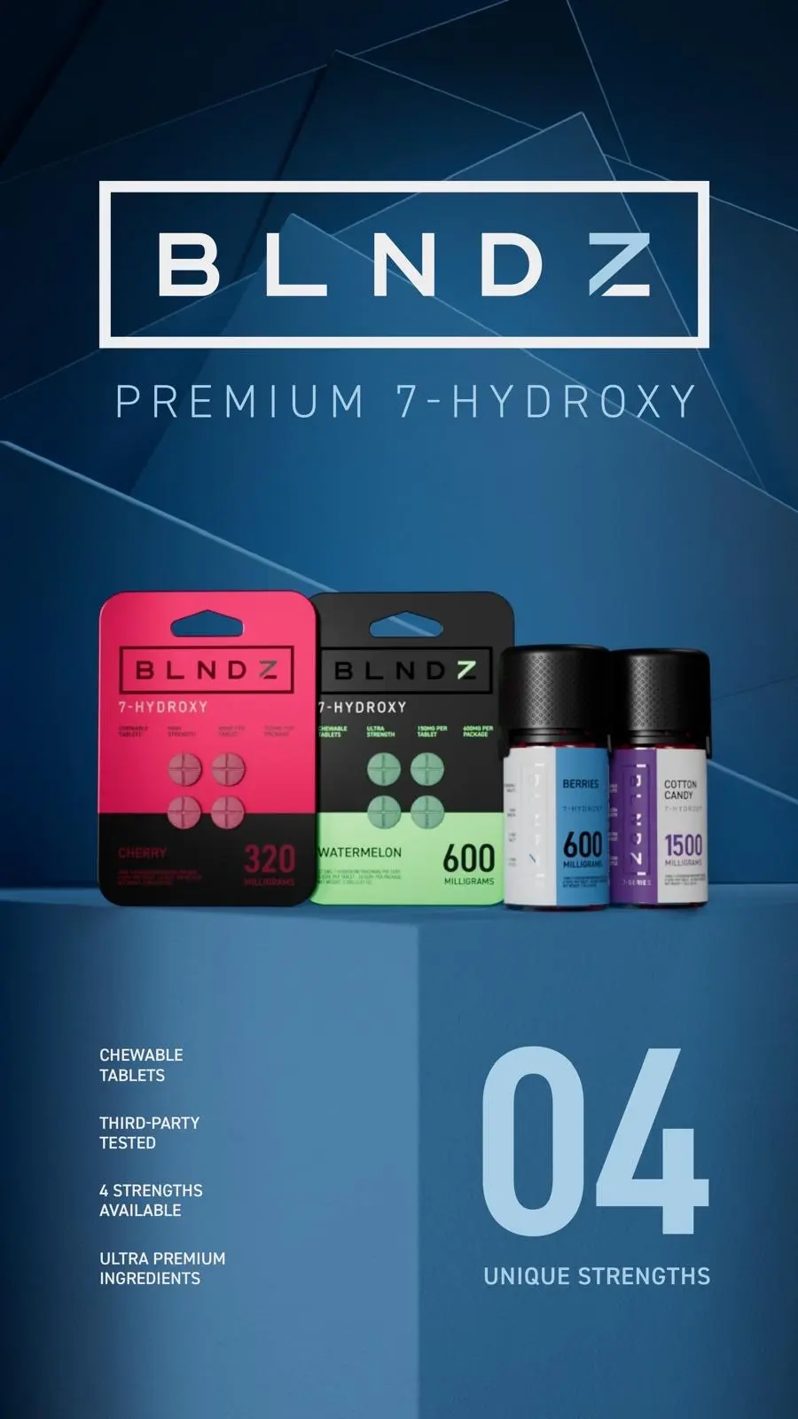 Blendz 7Series 4 Taplets 150mg per 10ct