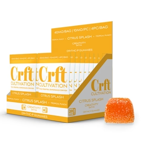 Crft Cultivation Gummies 5MG D9+5MG THC-P 20Count