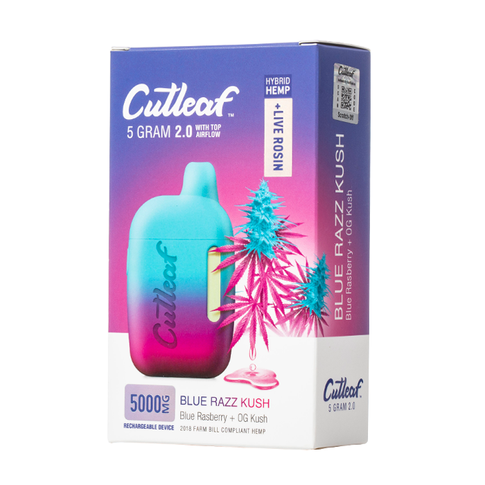 CUTLEAF THC A Live Rosin 5 GRAM 6pk Box