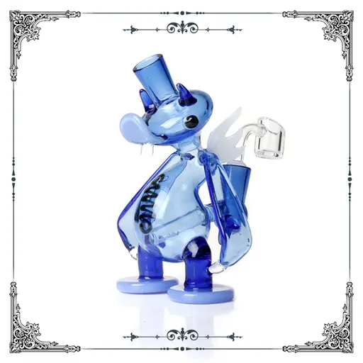 [Q-1770] DUCK DESIGN OIL RIG WITH A QUARTZ BANG