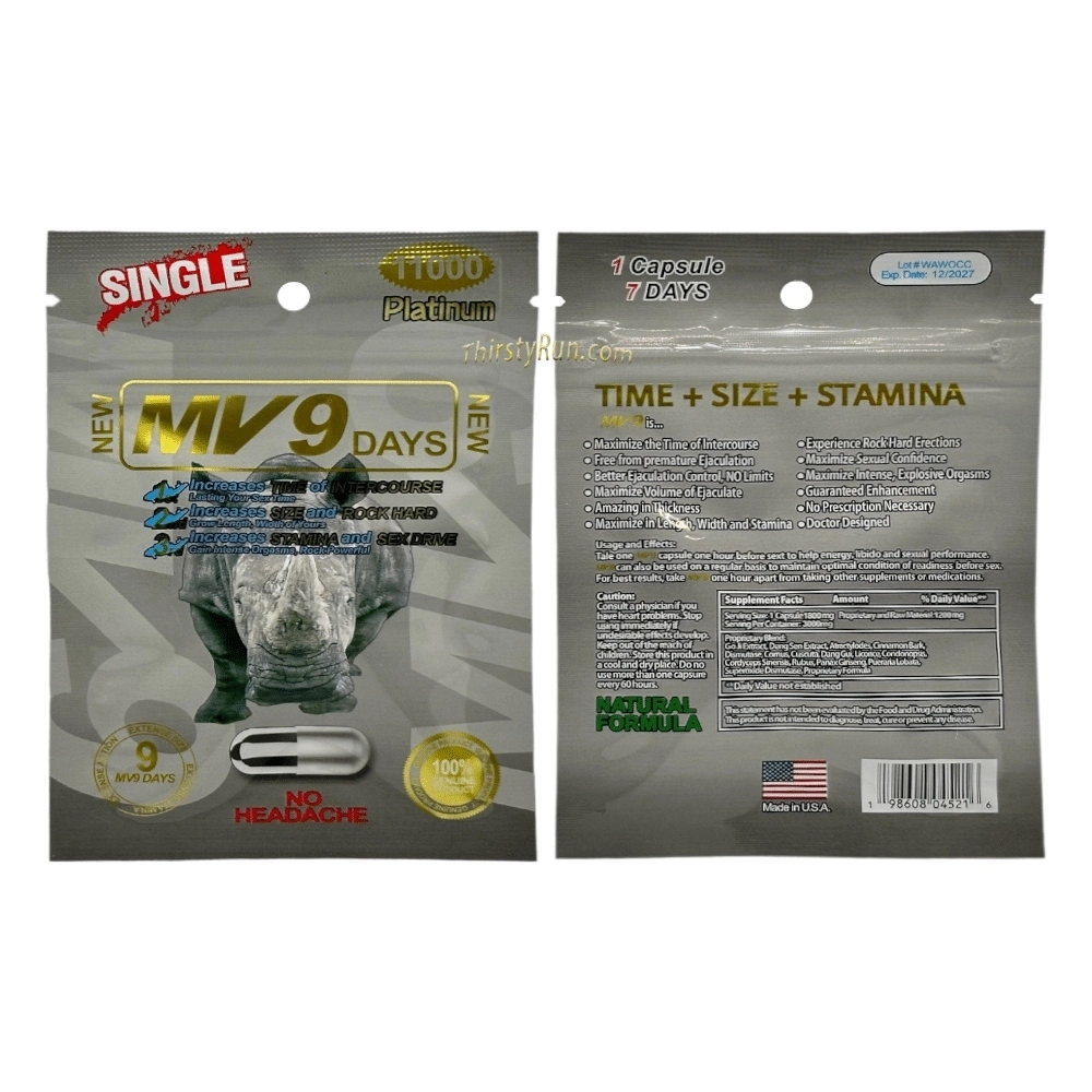 ENHANCEMENT RHINO SINGLE PILL 24 PER BOX