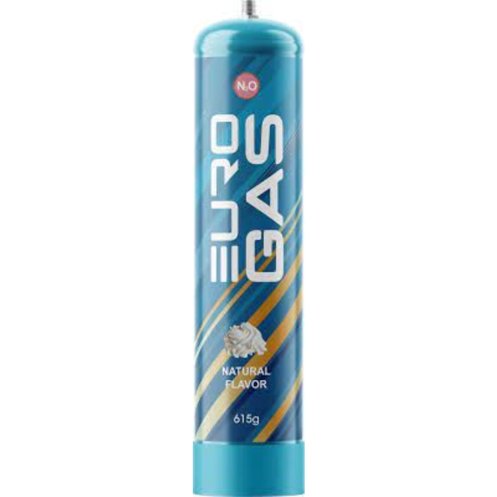 [Q-1910] EURO GAS CREAM WHIPPED NATURAL 615G 6PK