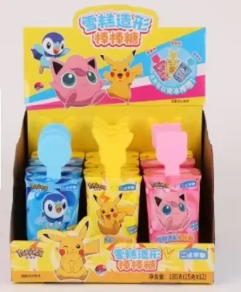 [Q-4982] Exotic Mixed Pokemon Gummy 12PK