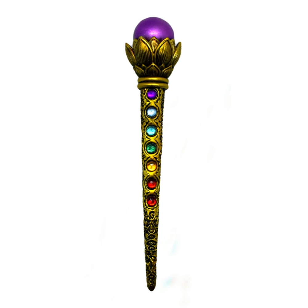 [Q-1992] FG MAGIC WAND WITH CHAKRA STONES AND BALL