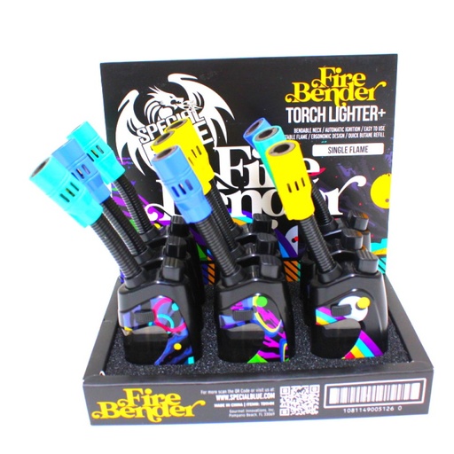 [Q-2003] FIRE BENDER TORCH DISPLAY 9PK