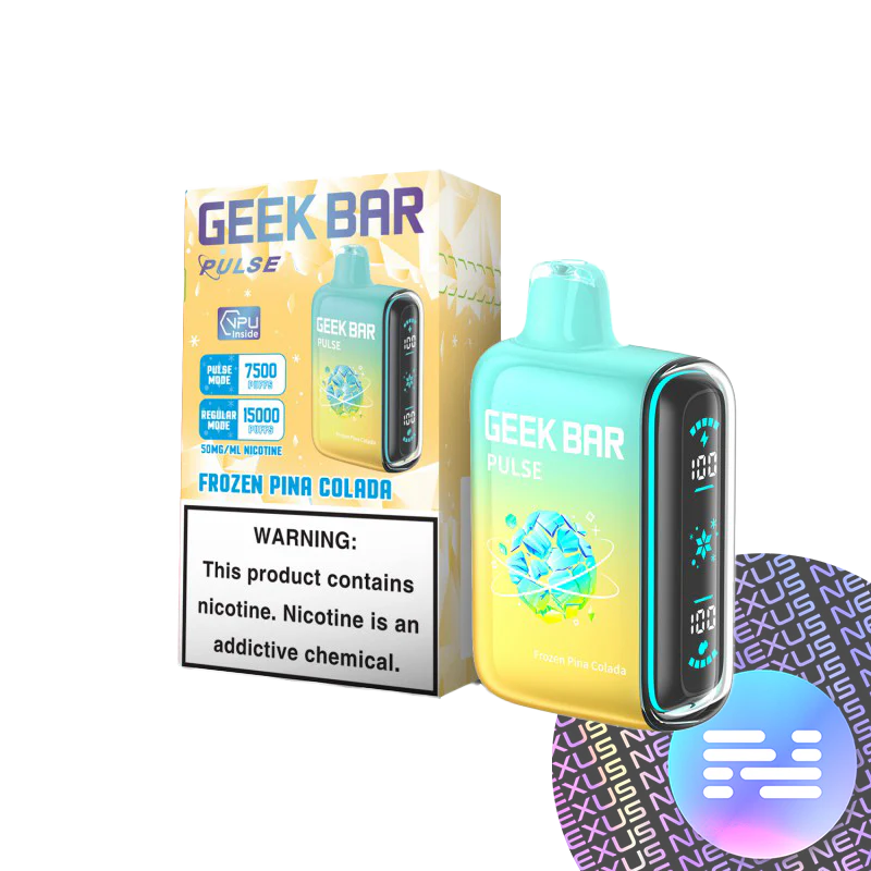 GEEK BAR PULSE 15000 PUFFS 5PK 16ML FROZEN