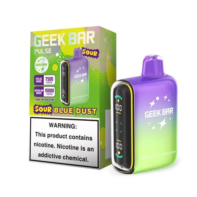GEEK BAR PULSE 15000 PUFFS 5PK 16ML SOUR