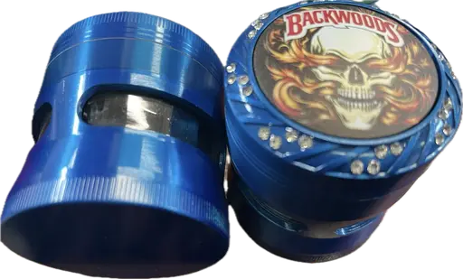 [Q-2312] GRINDER 3 CHAMBER WITH WINDOW MULTI DESIGN