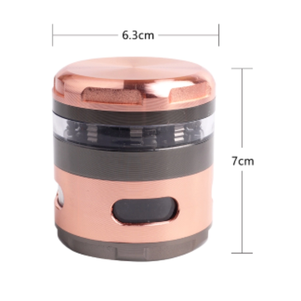 [Q-2355] GRINDER WITH 2 KIEF CATCHER AND WINDOW