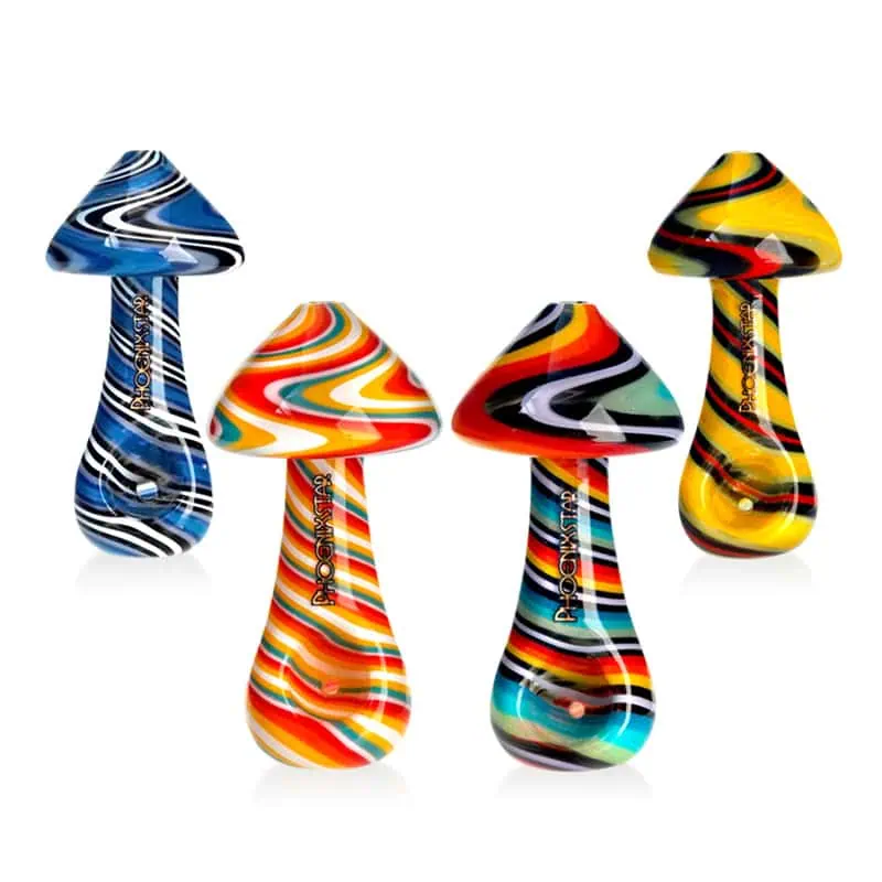 [Q-2392] HAND PIPE 3.5" AMERICAN COLOR ROD