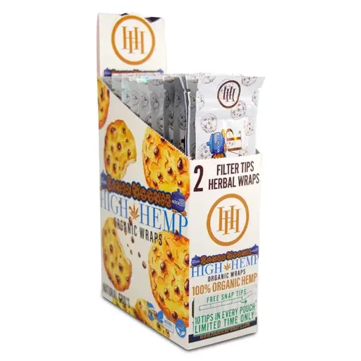 HIGH HEMP ORGANIC WRAPS 25/2PK
