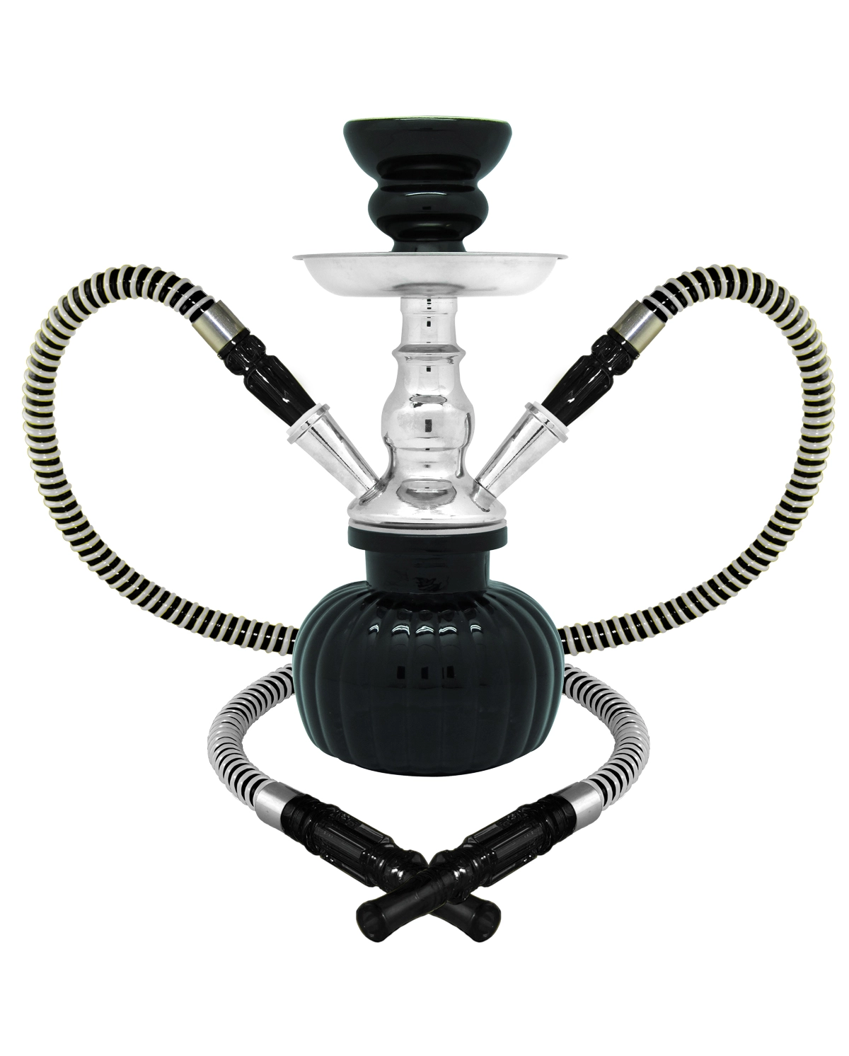 [Q-2576] HOOKAH 9" PETITE 2 HOSE PREMIUM BOX