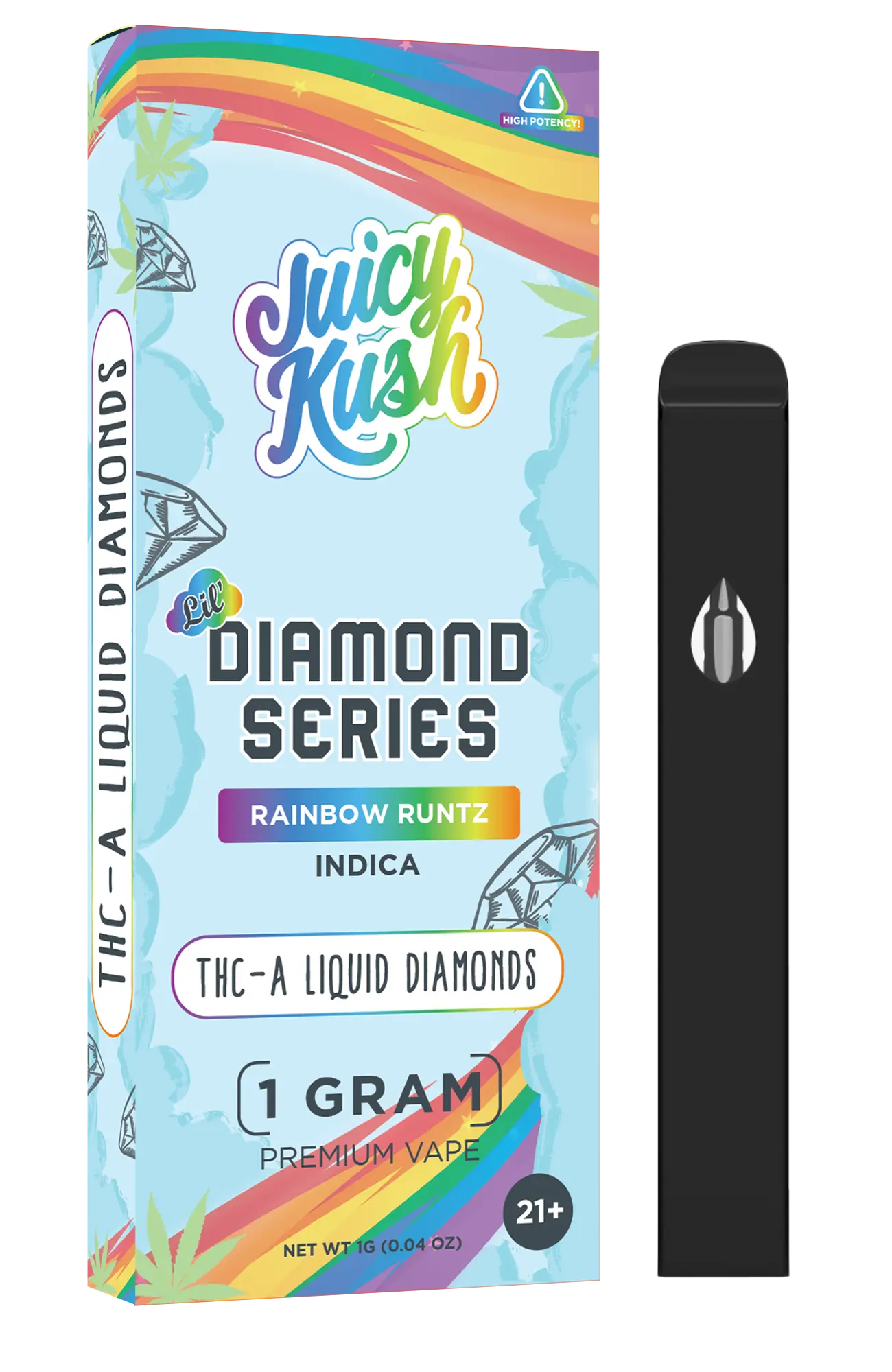 JUICY KUSH 1G Disposable THC-A 5PK a Box