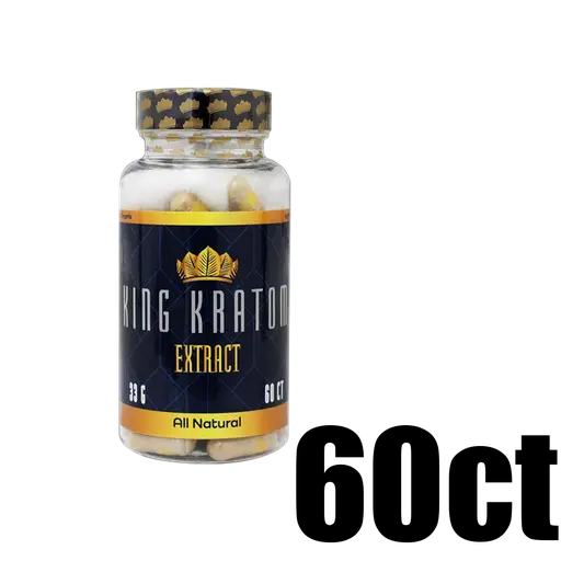 [Q-2695] KING KRATOM EXTRACT 60CT