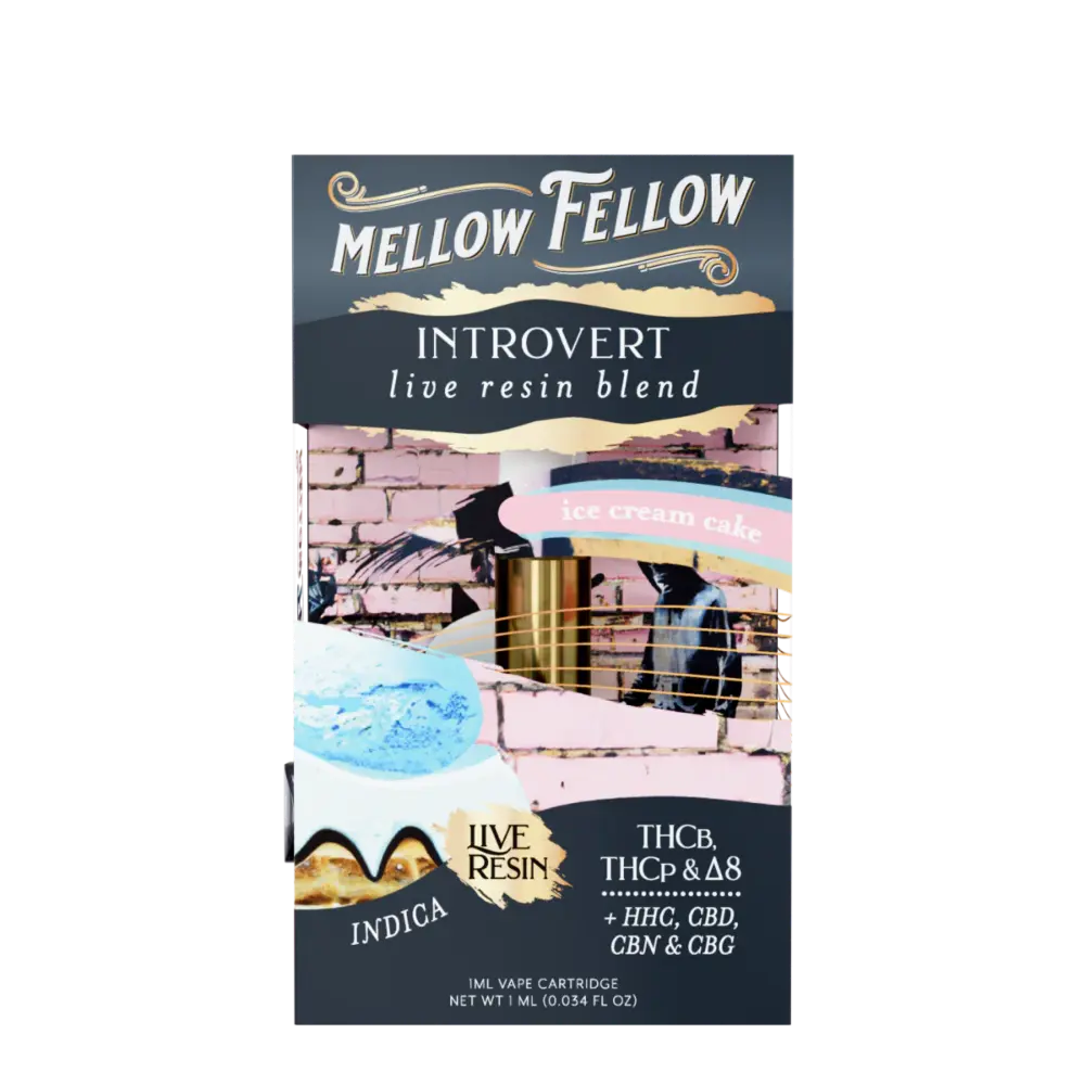 Mellow Fellow 1ML Cart Live Resin 6PK a Box