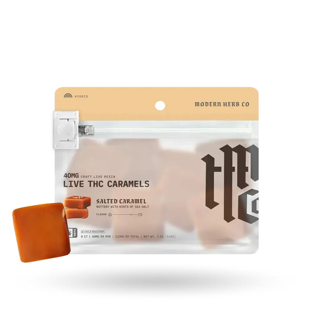 Modern Herb Co Delta 9 Caramels Knockout