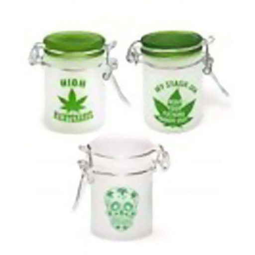 [Q-2883] MULTI DESIGN JAR WITH LOCK