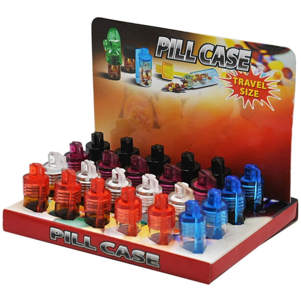 PILL BOTTLE 24PCS DISPLAY BOX