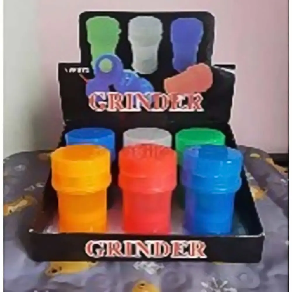 [Q-3087] PLASTIC GRINDER AND CONTAINER DISPLAY