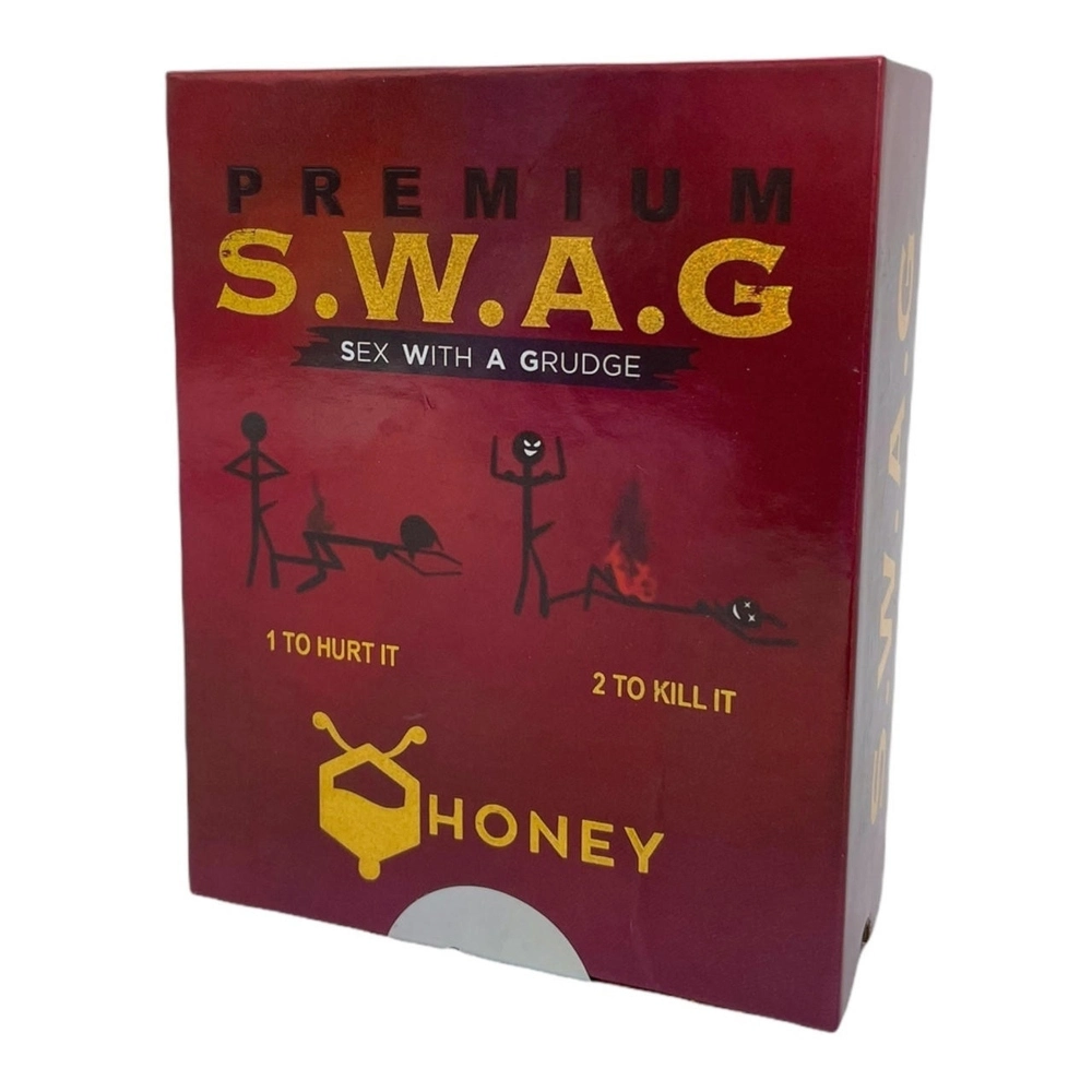 [Q-3111] PREMIUM S.W.A.G SEX WITH A GRUDGE HONEY ENHANCEMENT 12 SACHETS