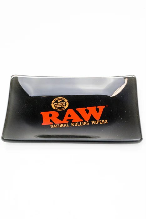 [T-1623] Raw Glass Tray Small