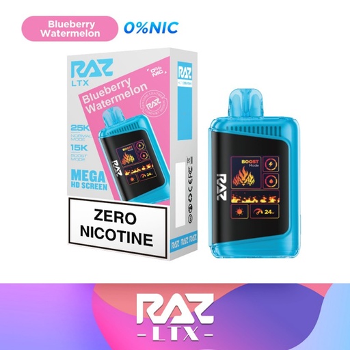 Raz LTX 25K 16ML 0% NICOTINE FREE