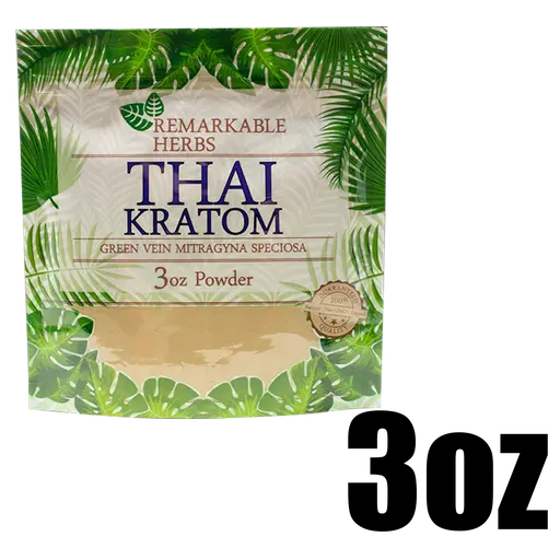 REMARKABLE HERBS KRATOM 3OZ