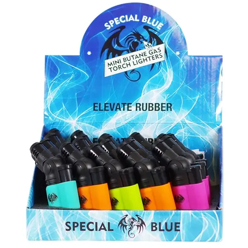 [Q-3306] SB ELEVATE MINI RUBBER LIGHTER 20CT DISPLAYS