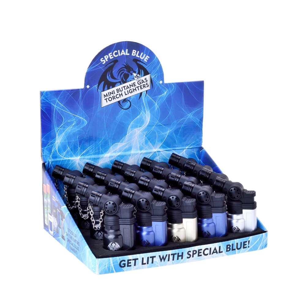 [Q-3311] SB MINI METAL LIGHTER 20CT DISPLAY