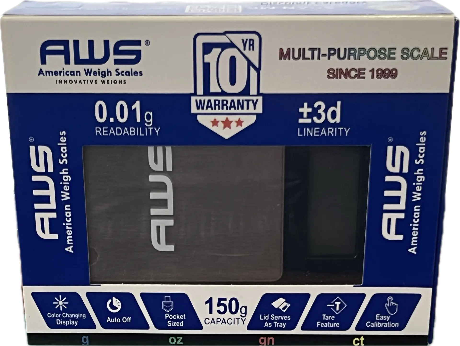 [Q-1256] SCALE AWS 150G X 0.01G POCKET LARGE AC