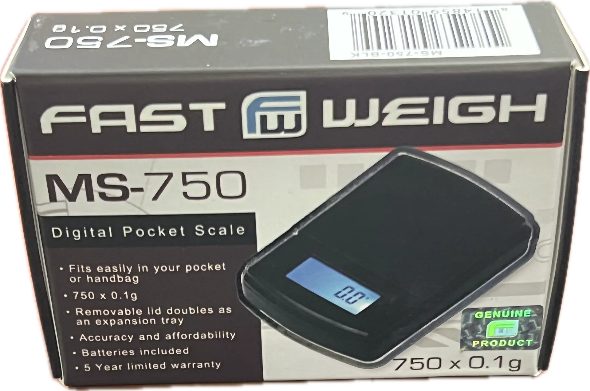 [Q-4459] SCALE FAST WEIGH Multi-Purpose MS-750 X 0.1G