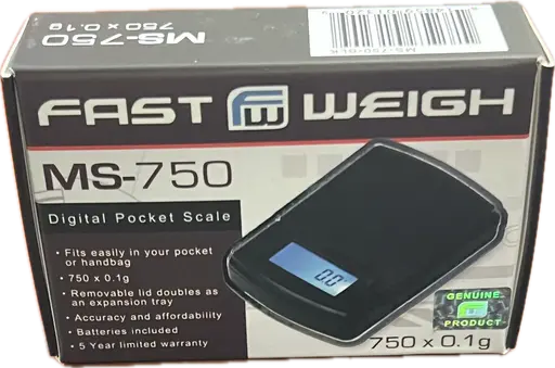 [Q-4459] SCALE FAST WEIGH Multi-Purpose MS-750 X 0.1G