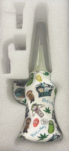 [Q-3501] SILICONE DAB/WATERPIPE GLASS G2