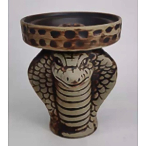 [Q-3577] SNAKE HOOKAH BOWL HEAD