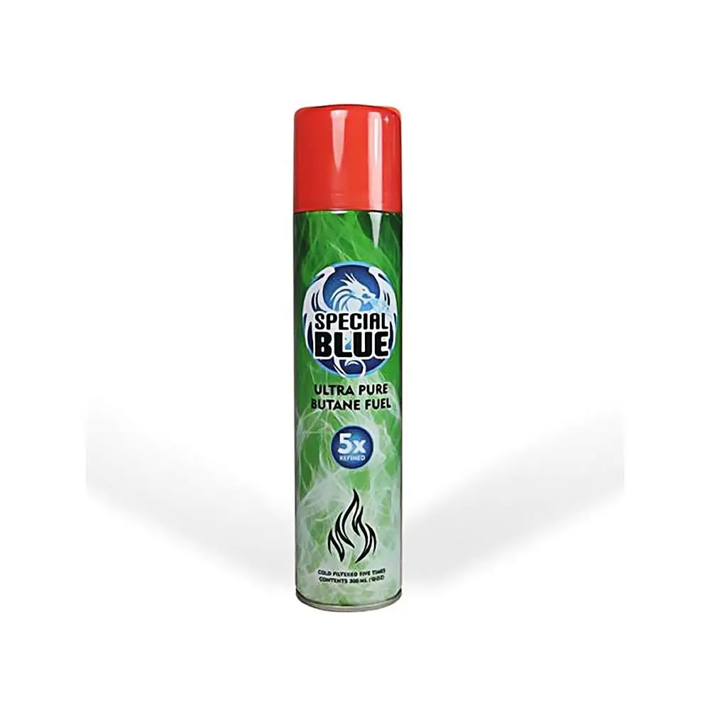 [Q-3604] SPECIAL BLUE 90ML BUTANE LIGHTER FLUID DISPLAY OF 12CT