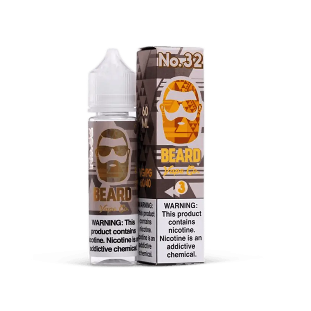 [Q-3670] THE BEARD NO. 71 0.0% 120ML (SWEET AND SOUR SUGAR PEACH)
