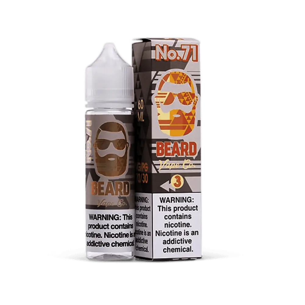 [Q-3671] THE BEARD NO. 71 0.3% 120ML (SWEET AND SOUR SUGAR PEACH)