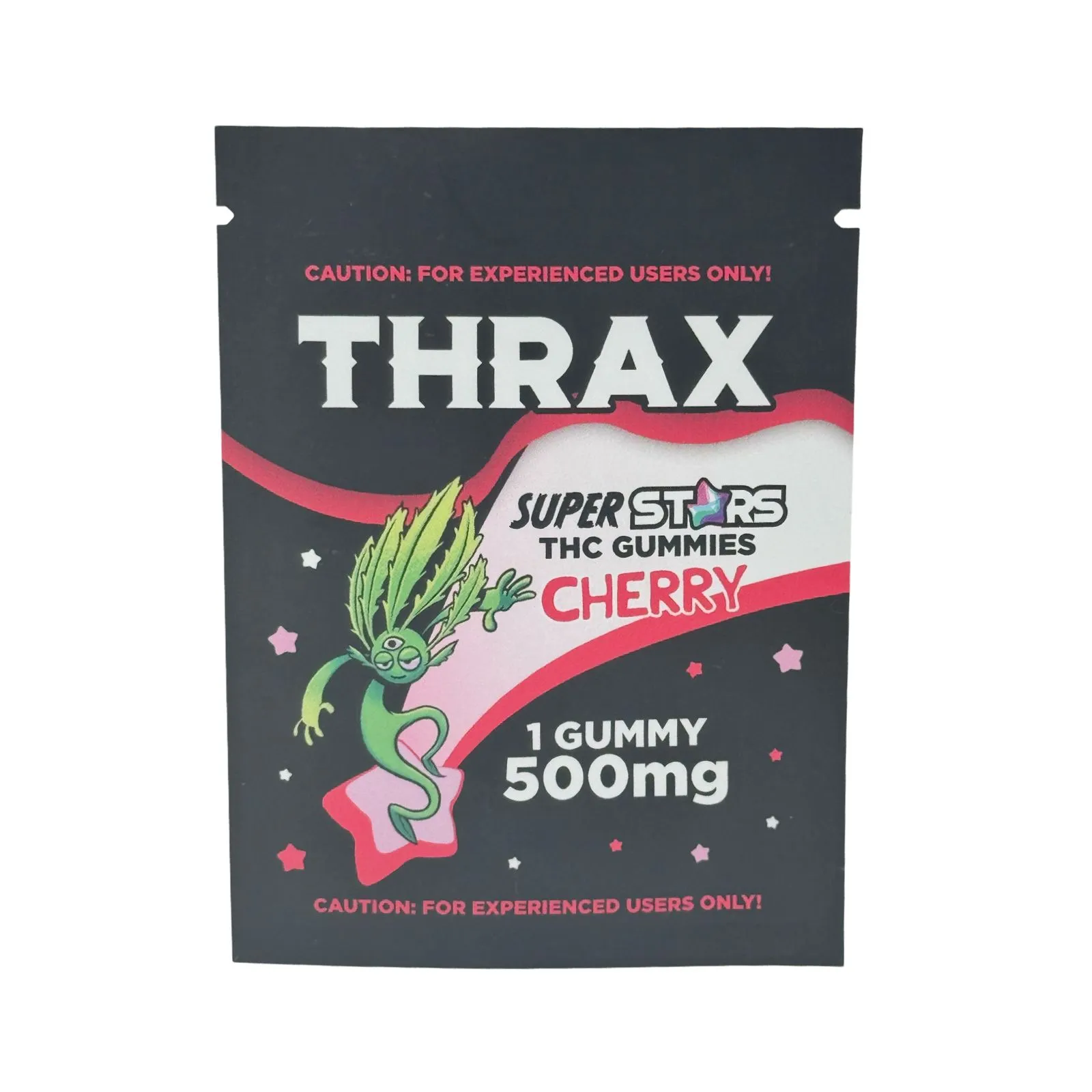 [Q-4775] THRAX GUMMIES 500MG Super Star Cherry Single