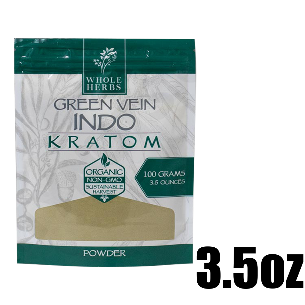 WHOLE HERBS KRATOM POWDER 3.5OZ