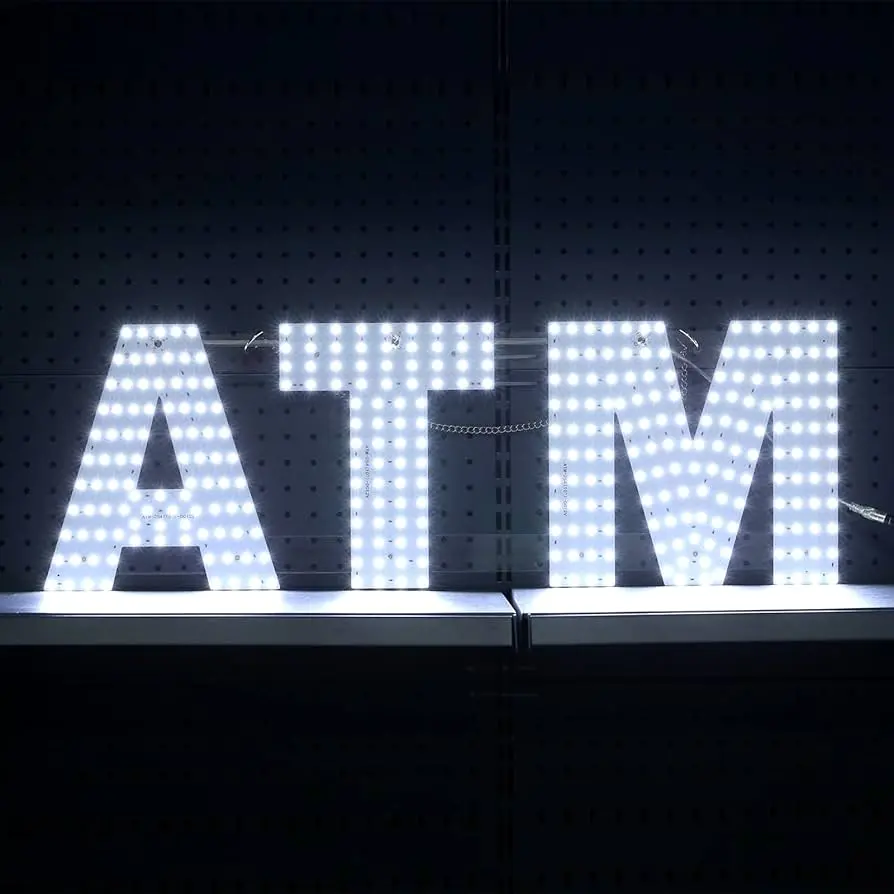 [Q-4071] WINDOW SIGN 10*30" ATM