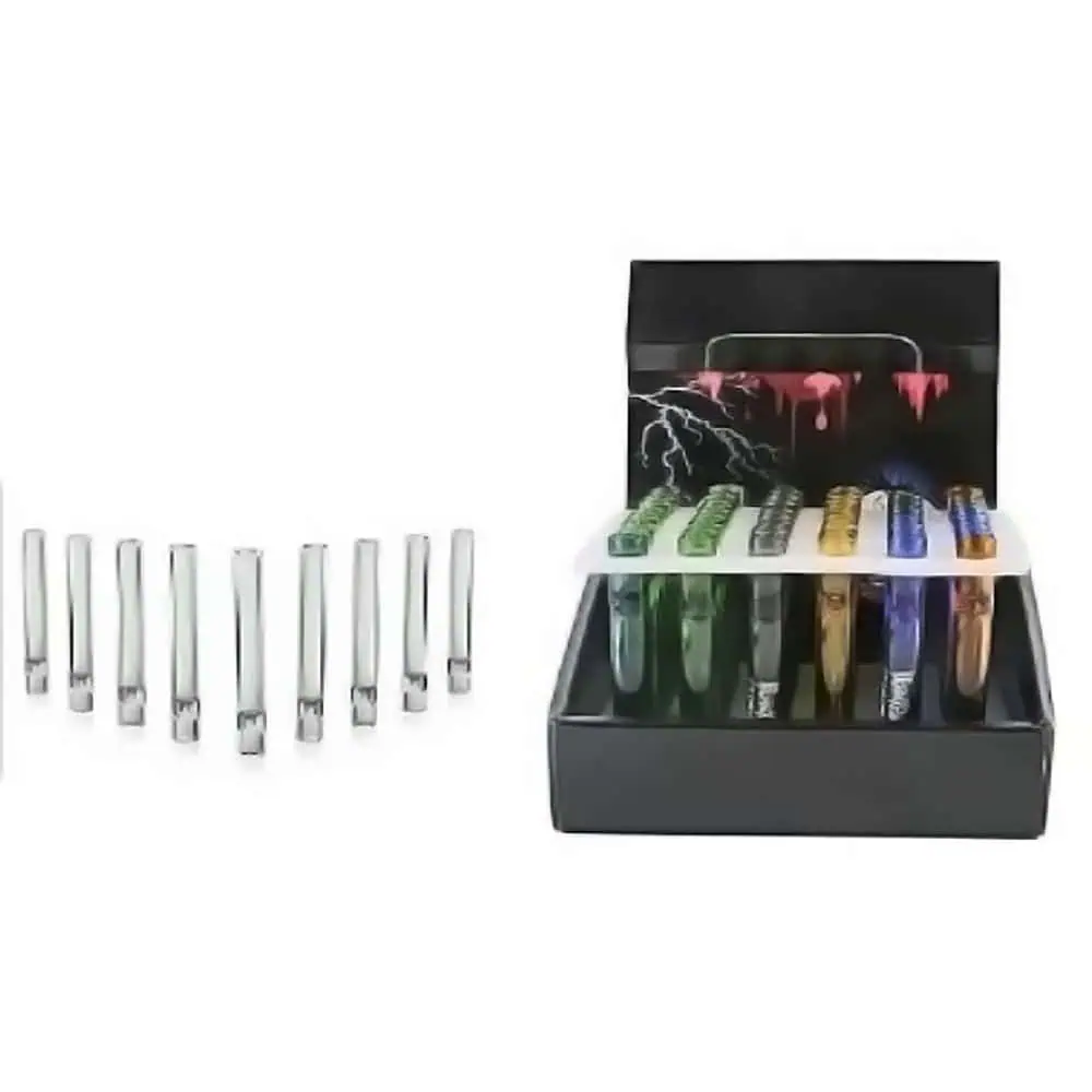 [Q-2995] ONE HITTER DISPLAY 48CT CLEAR	